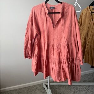 Vici Coral Mini Dress
